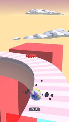 Bouncy Road - Screenshot 2
