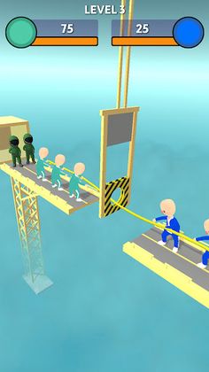 Tug-Of-War Squeed Battle - Screenshot 1