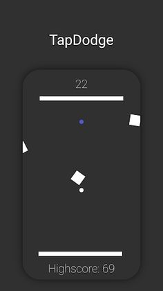 TapDodge - Dodge the squares - Screenshot 1