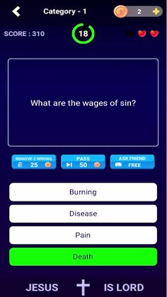 GOSPEL - Bible Quiz - Screenshot 3