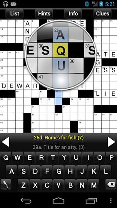 Crosswords - Screenshot 2