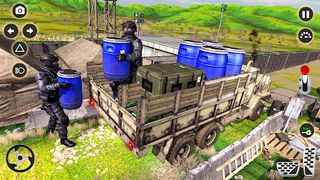 Army Truck Game Military Truck - Screenshot 1