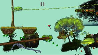 Jungle Stickman - Screenshot 1