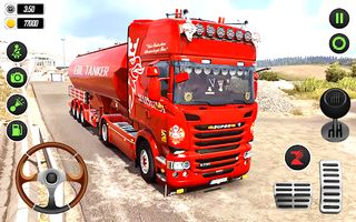 Euro Oil Tanker Truck Games 3D - Screenshot 1