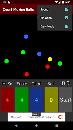 Count Moving Balls - Screenshot 4