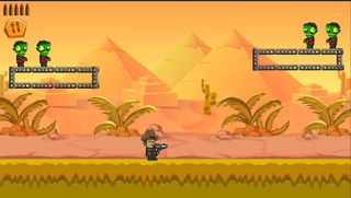 cowboy vs zombie challenge - Screenshot 2