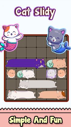 Cat Slidy: Kawaii Slide Puzzle - Screenshot 3