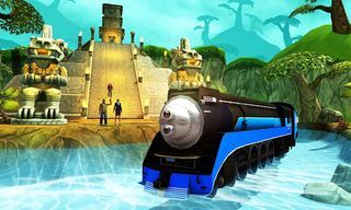 Water Surfer Bullet Train Game - Screenshot 2