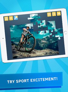Sport Puzzles: quicker, bigger - Screenshot 1