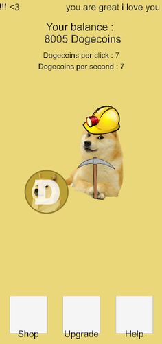 DogeClicker - Screenshot 1