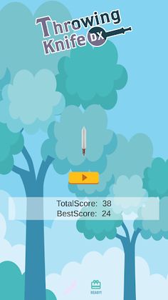 Throwing Knife DX - Screenshot 1