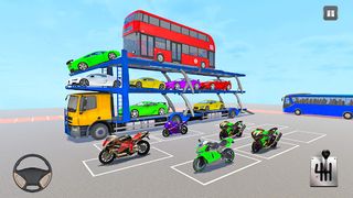 Bike Transport Truck Driver - Screenshot 1