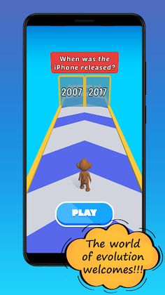 Quiz Evolution Run - Screenshot 1