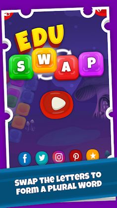 EduSwap Plurals Word Games: Se - Screenshot 1