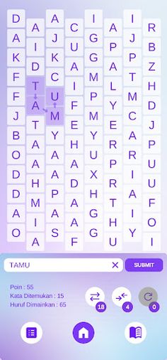 Rangkai Huruf : Cari kata - Screenshot 3