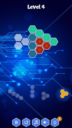 Hexa Block Color Puzzle - Screenshot 1