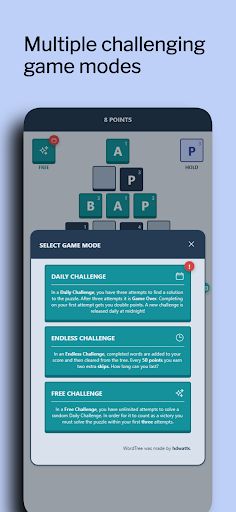 WordTree | A Daily Word Puzzle - Screenshot 3