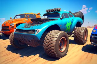 Monster Truck Stunt Game Car - Screenshot 3