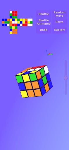 Rubick's Cube Simple Simulator - Screenshot 3