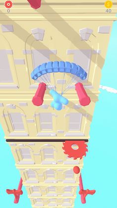 Falling Blob - Screenshot 1