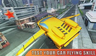 Flying Racing Car Games - Screenshot 1