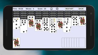 Spider Solitaire - Screenshot 2