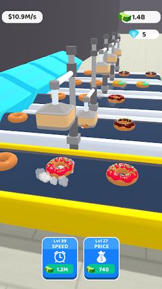 Donut Factory 3D - Screenshot 1
