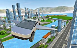 Modern Flying Car Driving Sim - Screenshot 2