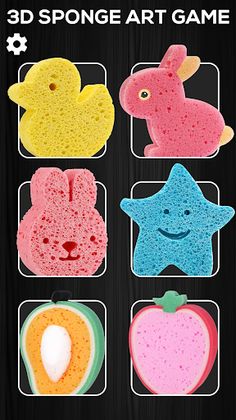 Sponge Art 3D Rubber Band Game - Screenshot 1