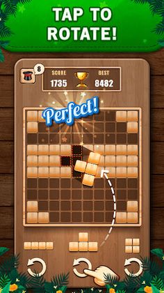 Wooden 100 Block Puzzle Game - Screenshot 2