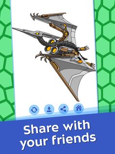 Dino Robots Coloring for Boys - Screenshot 4