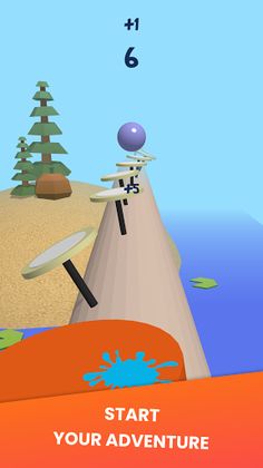 Bouncy Ball 3D Game - Hyper-ca - Screenshot 1