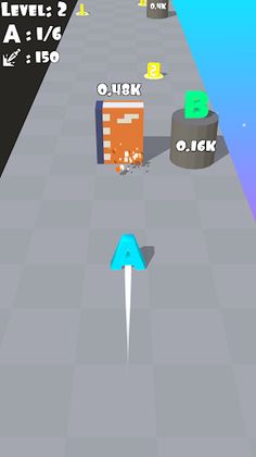 Letter War -Alphabet 3D Attack - Screenshot 3