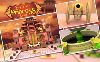 Escape: Pink Palace Princess - Screenshot 1