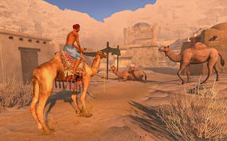 Desert Transport Camel Rider - Screenshot 3