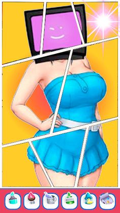 Adult Skibydy Toilet Coloring - Screenshot 1