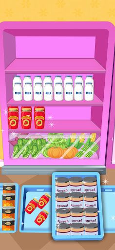 Fridge Organizer Game: Restock - Screenshot 2