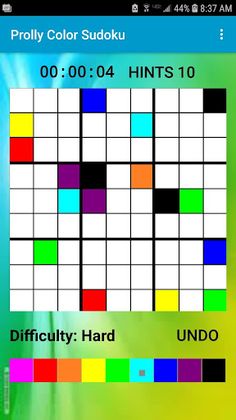 Prolly Color Sudoku - Screenshot 1