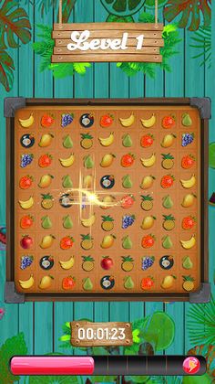 Sweet Fruit Crush Puzzle Games - Screenshot 3