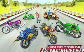 Bike racing: 3D Shooting game - Screenshot 3
