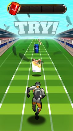 TOTAL Rugby Runner - Screenshot 1
