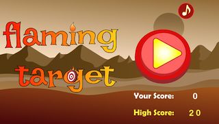 Flaming Target - Screenshot 1
