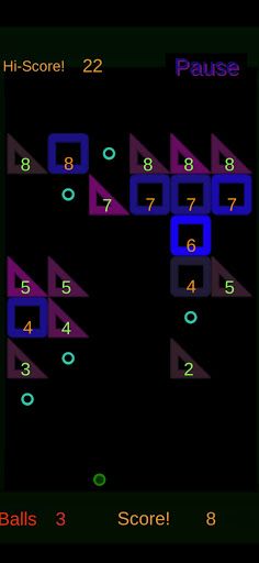Bricks Ball Crusher Arcade - Screenshot 2