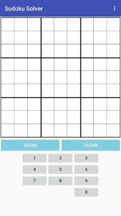 Sudoku Solver - Screenshot 1