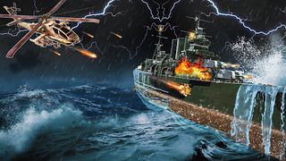 Gunship Helicopter Shooting 3D - Screenshot 1