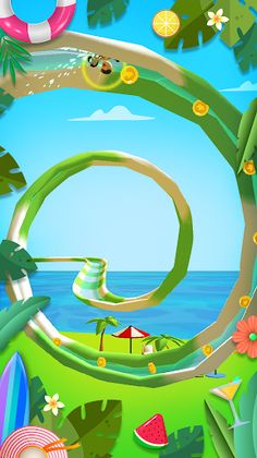 Waterpark: Slide Race - Screenshot 3