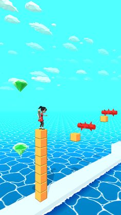 Cubes Climber 3D - Screenshot 2
