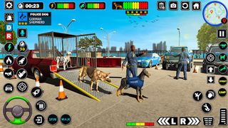 Police Dog: 3D Transport Truck - Screenshot 1