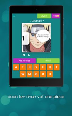 đoán tên nhân vật anime - Screenshot 1