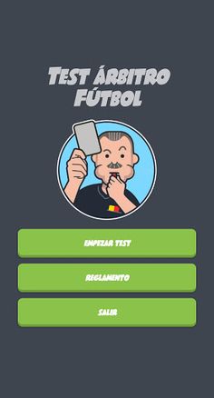 Test Árbitro Fútbol - Screenshot 1